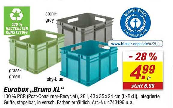 Eurobox „Bruno XL“ 28 l