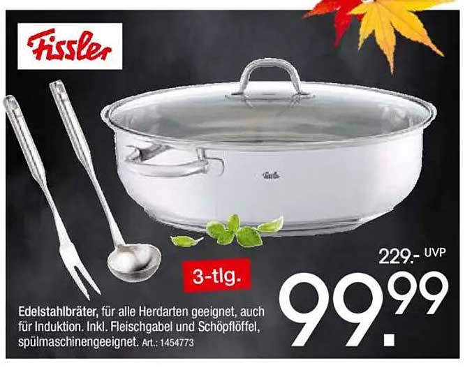 Fissler Edelstahlbräter 3-teilig - Nur für kurze Zeit erhältlich!