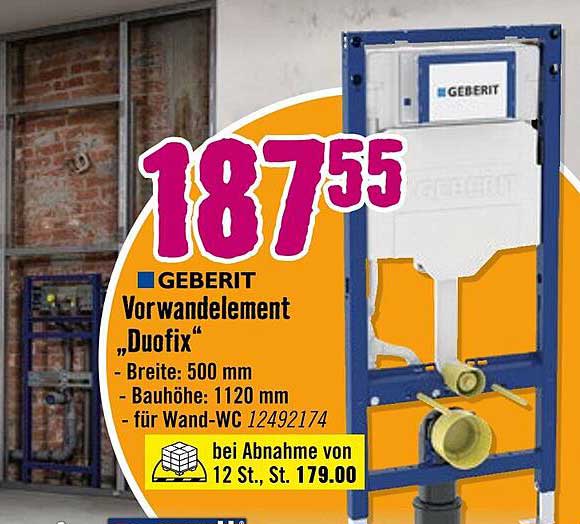 GEBERIT Vorwandelement „Duofix“