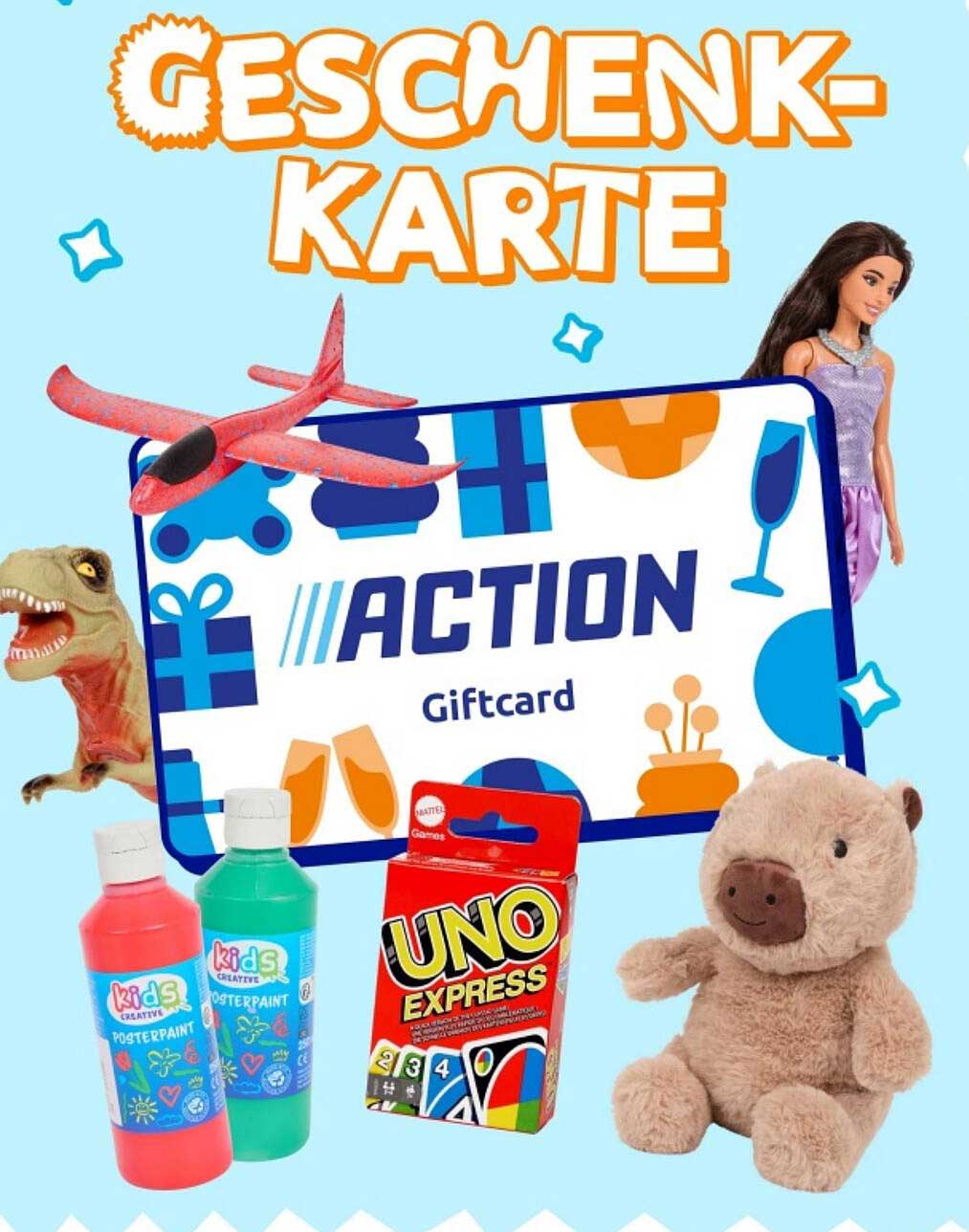 Geschenkkarte von Action
