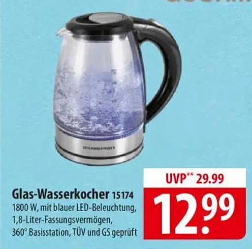 Glas-Wasserkocher 15174