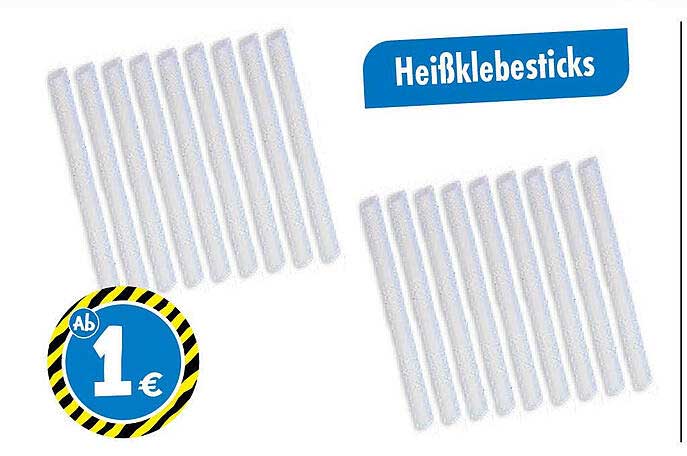 Heißklebesticks