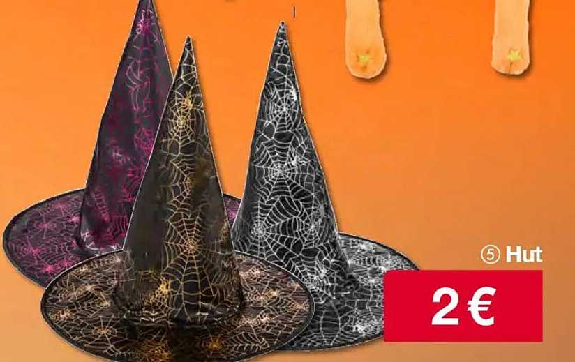 Hochwertige Halloween-Hüte für 2 €
