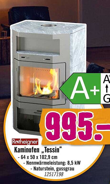 Kaminofen "Tessin" von Rotheigner
