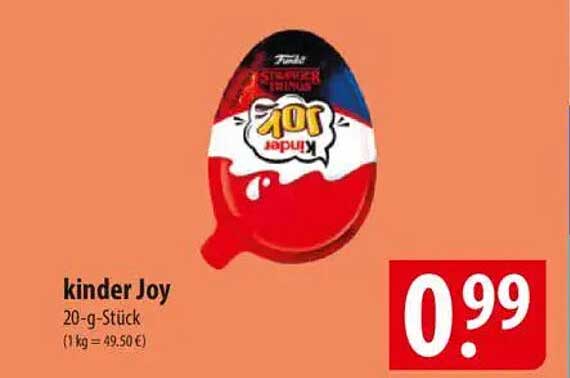 kinder Joy 20-g-Stück