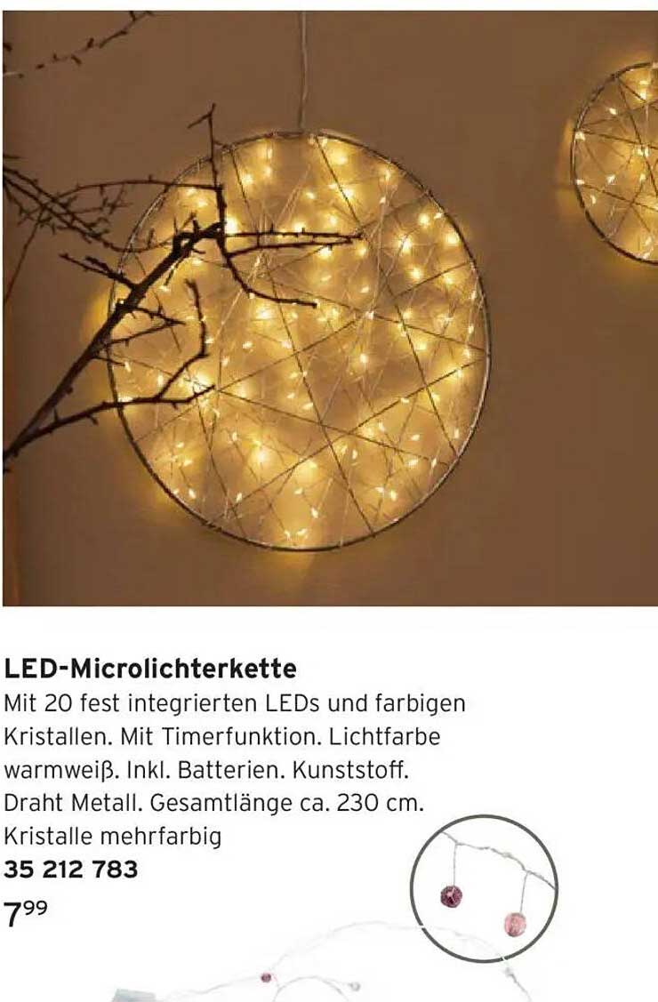 LED-Microlichterkette