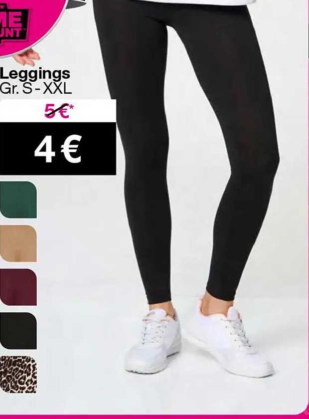 Leggings in verschiedenen Farben für nur 4 €