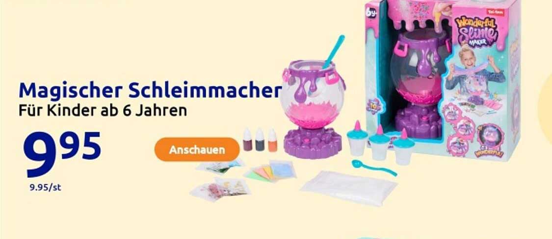 Magischer Schleimmacher für Kinder ab 6 Jahren