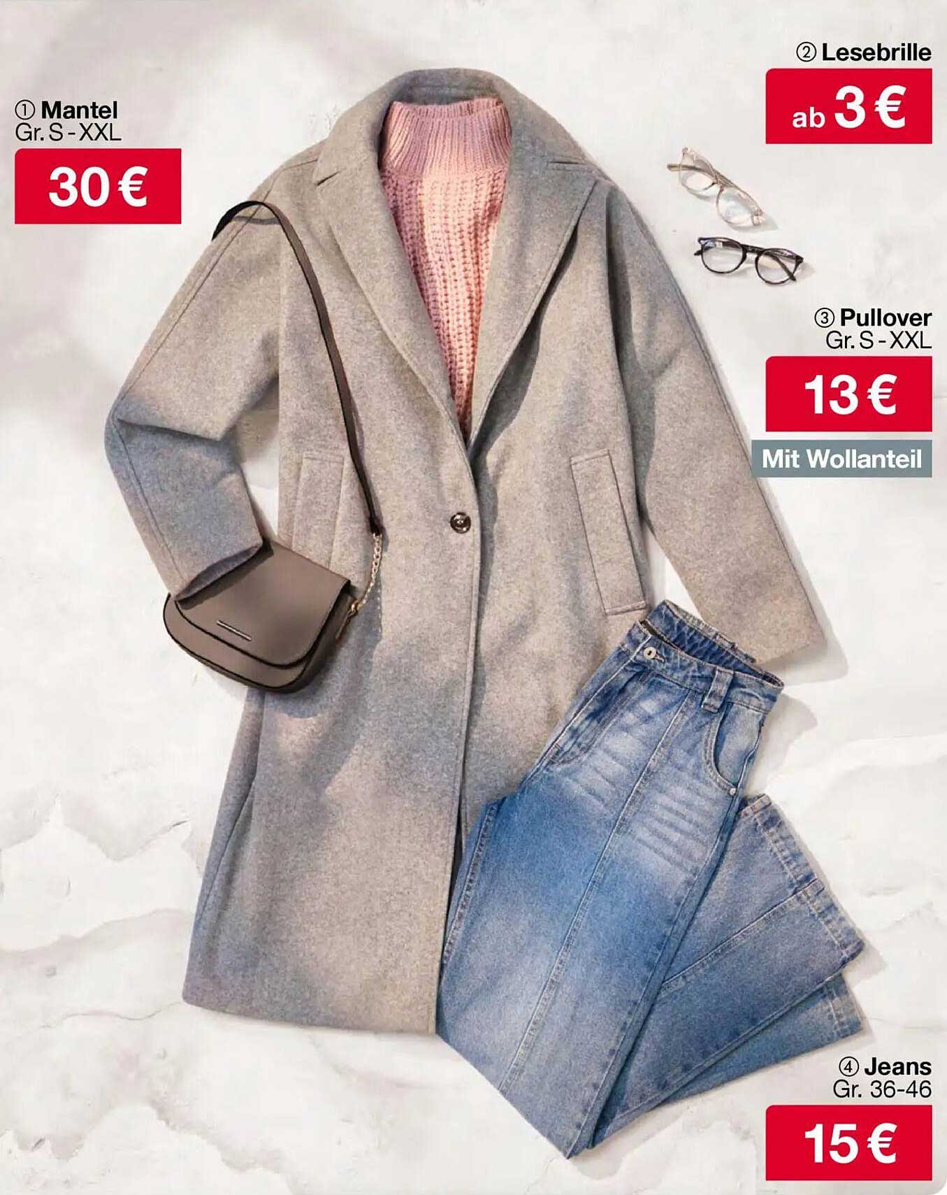 Mantel Gr. S-XXL für nur 30 €