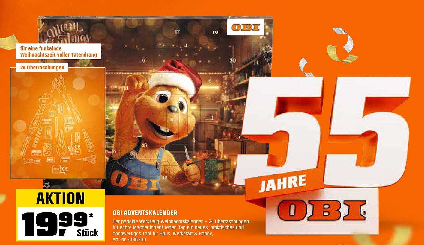 OBI Adventskalender