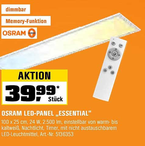 OSRAM LED-PANEL „ESSENTIAL“