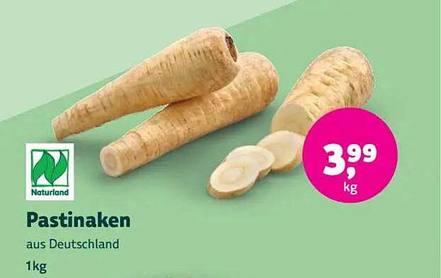 Pastinaken aus Deutschland 1 kg