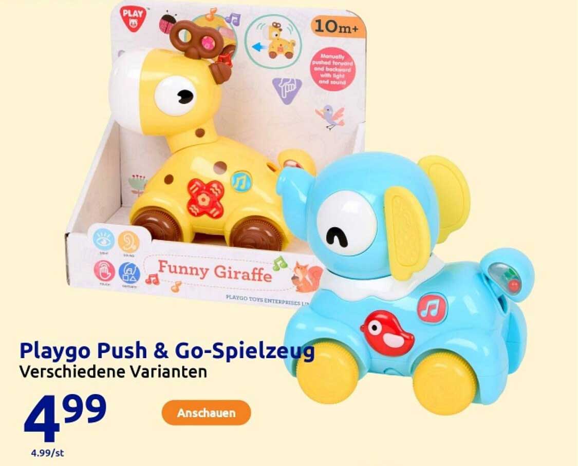 Playgo Push & Go-Spielzeug - Verschiedene Varianten