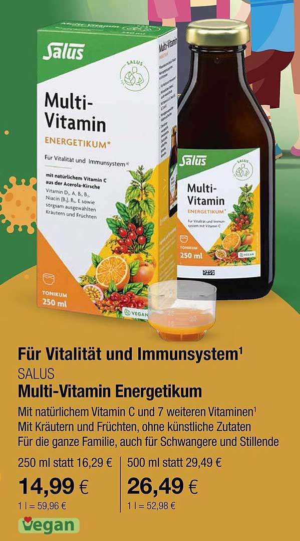 SALUS Multi-Vitamin Energetikum 250 ml