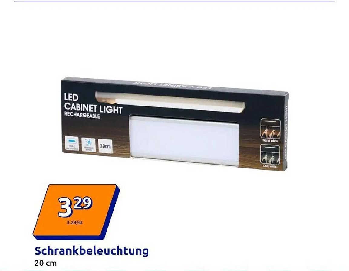 Schrankbeleuchtung LED Cabinet Light 20 cm