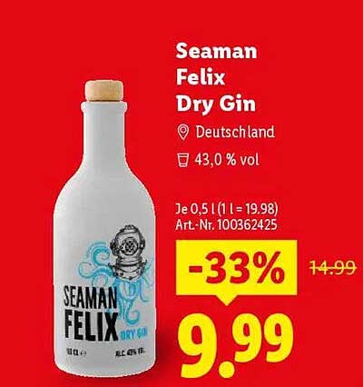Seaman Felix Dry Gin