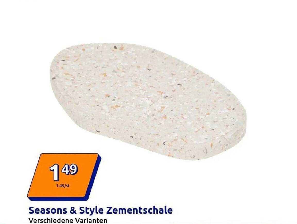 Seasons & Style Zementschale - Verschiedene Varianten