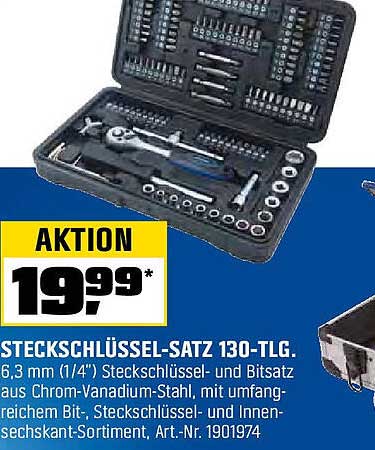 Steckschlüssel-Satz 130-tlg.