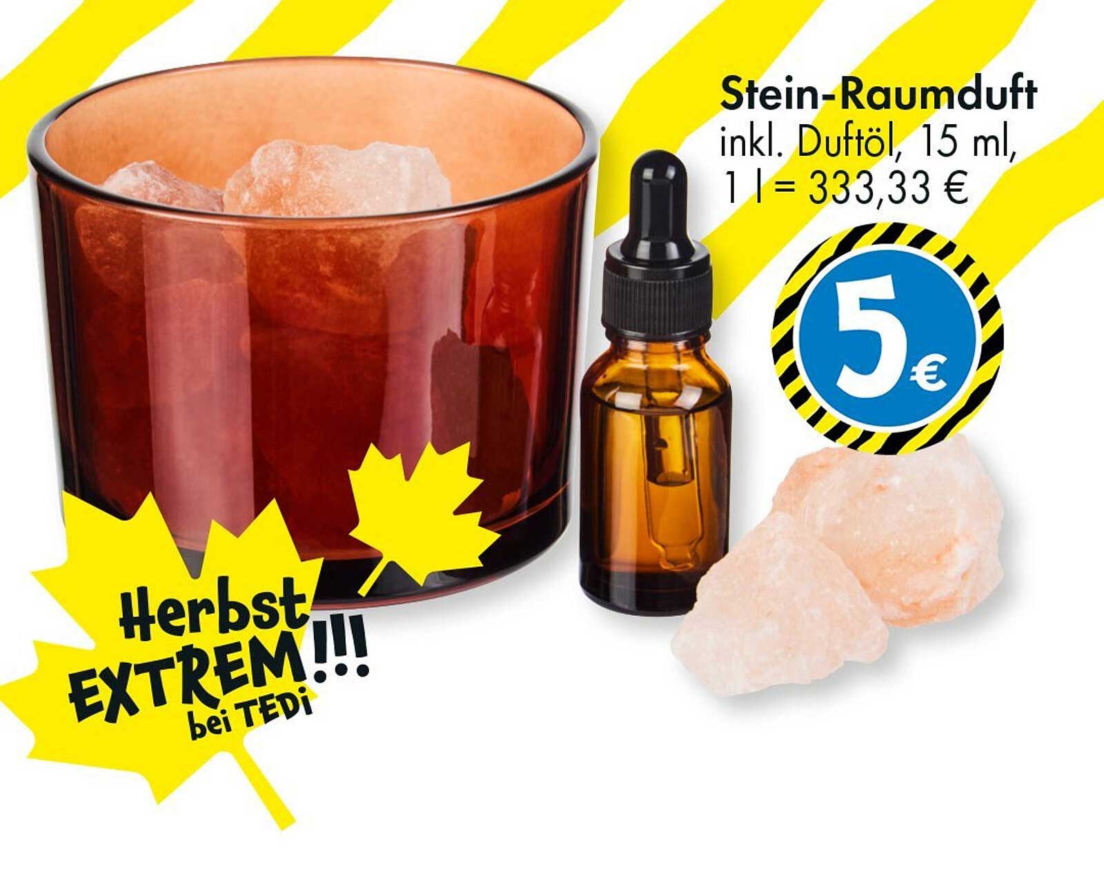 Stein-Raumduft inkl. Duftöl, 15 ml