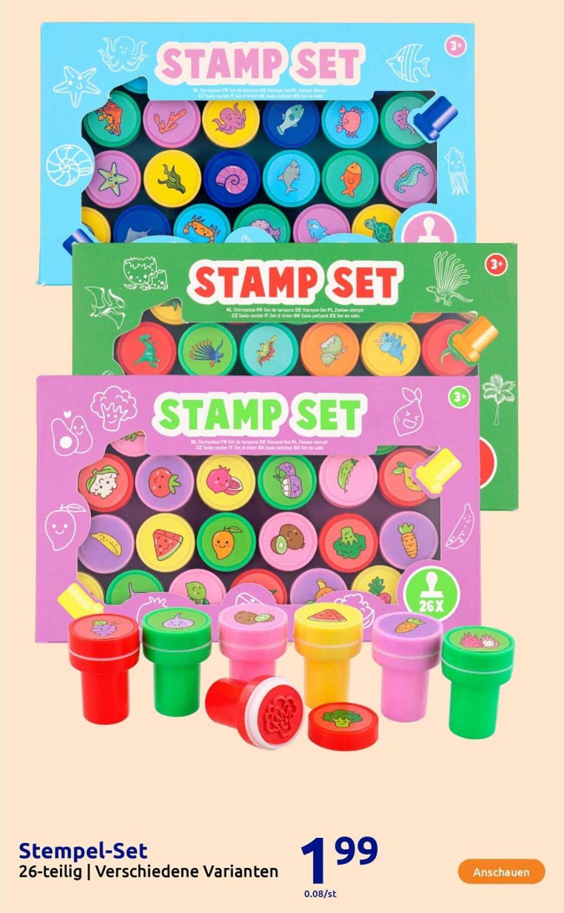 Stempel-Set - 26-teilig | Verschiedene Varianten