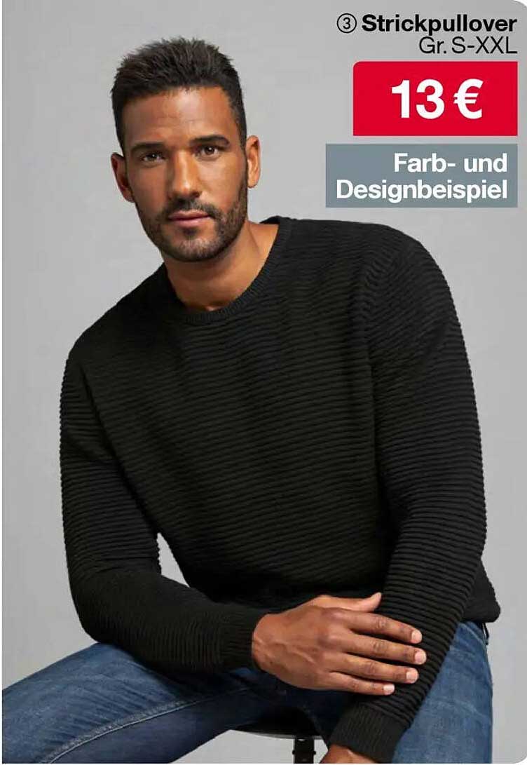 Strickpullover Gr. S-XXL