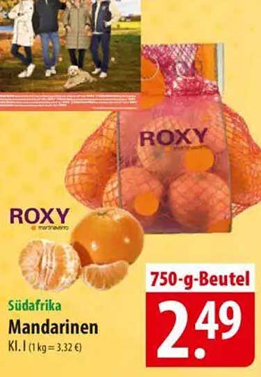 Südafrika Mandarinen 750-g-Beutel