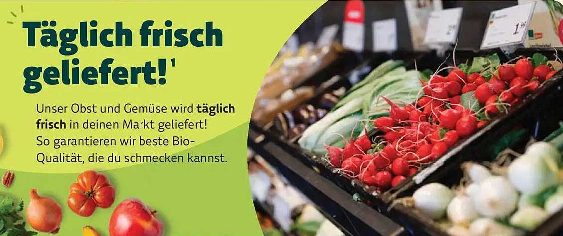 Täglich frisch geliefert!