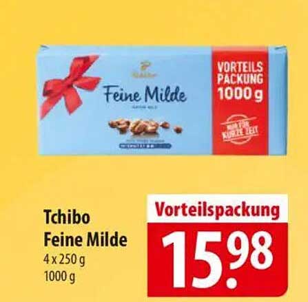 Tchibo Feine Milde 1000 g – Vorteils-Packung