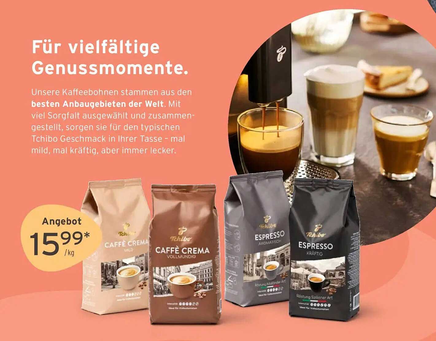 Tchibo Kaffee - Caffè Crema und Espresso