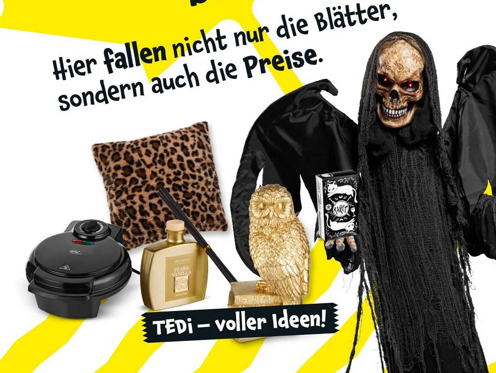 TEDi Halloween-Angebote: Schaurige Dekorationen und kreative Ideen