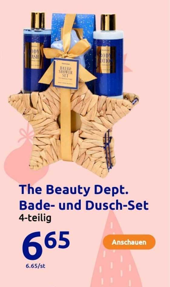 The Beauty Dept. Bade- und Dusch-Set 4-teilig