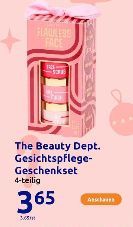 The Beauty Dept. Gesichtspflege-Geschenkset 4-teilig