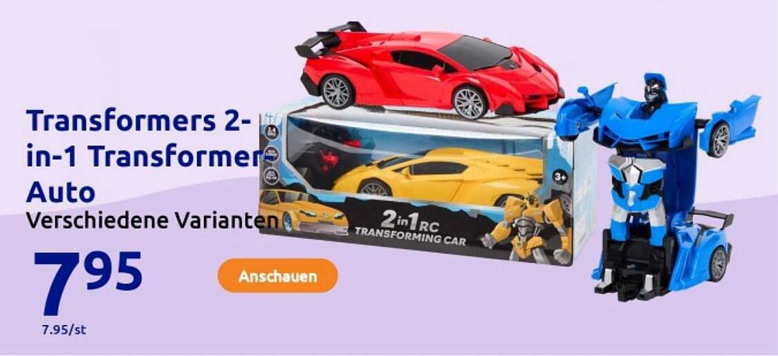 Transformers 2-in-1 Transformer Auto - Verschiedene Varianten