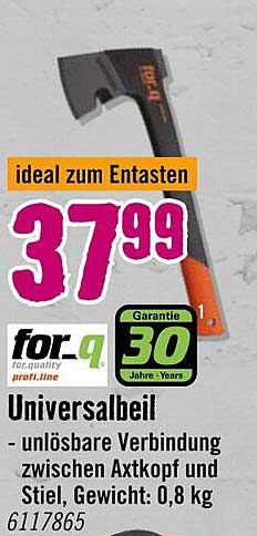 Universalschaufel - ideal zum Entasten