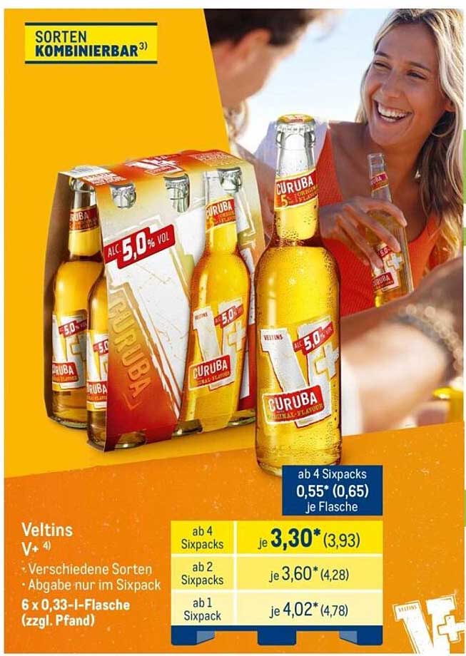Veltins Curuba - Erfrischender Genuss für besondere Anlässe