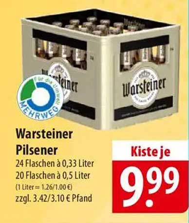 Warsteiner Pilsener Kiste