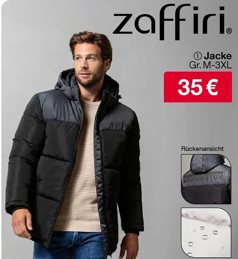 zaffiri Jacke Gr. M-3XL