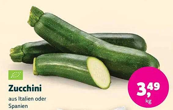 Zucchini aus Italien oder Spanien