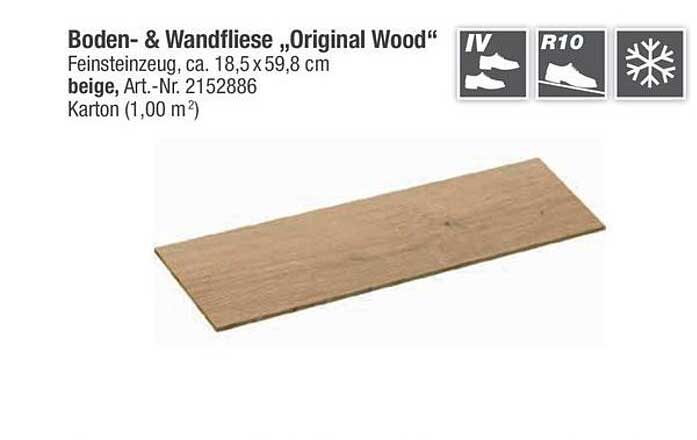 Boden- & Wandfliese „Original Wood“