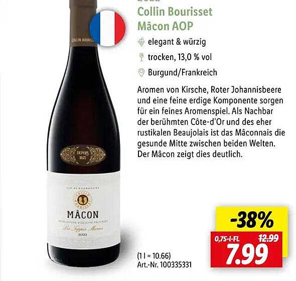 Macon Rouge Collin Bourisset