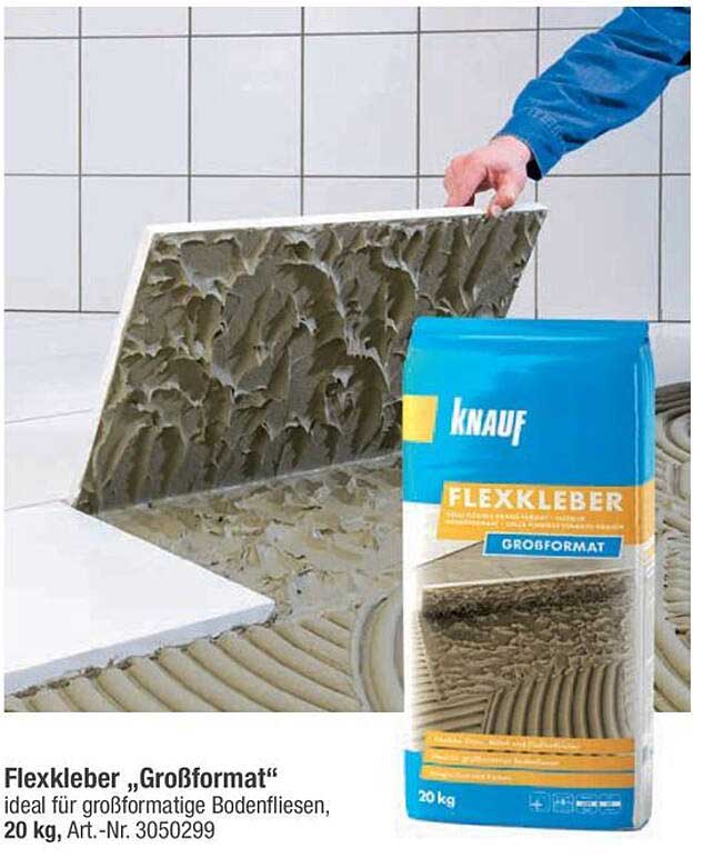 Flexkleber „Großformat“