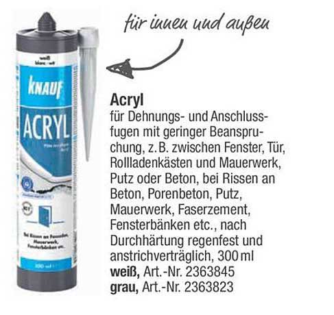 Knauf Acryl