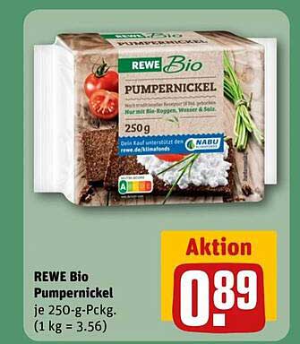 REWE Bio Pumpernickel