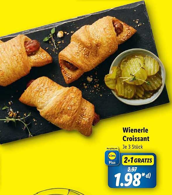 Wienerle Croissant Angebot bei Lidl