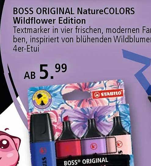 BOSS ORIGINAL NatureCOLORS Wildflower Edition