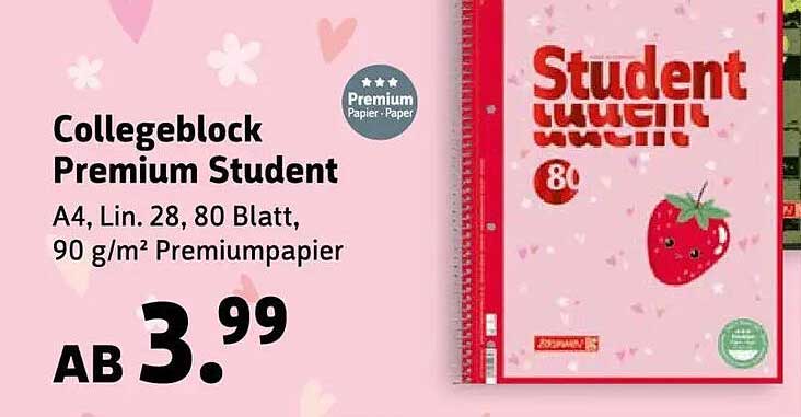 Collegeblock Premium Student