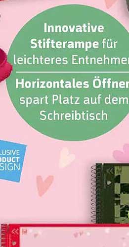 Innovative Stifterampe für leichteres Entnehmen - Horizontales Öffner spart Platz auf dem Schreibtisch