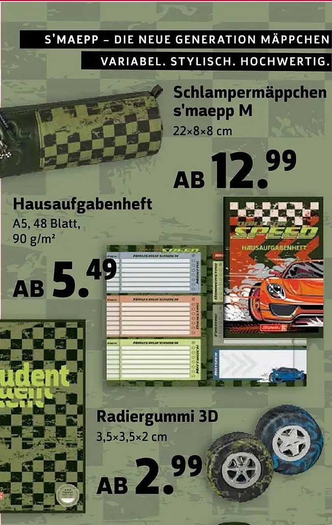 Schlampermäppchen s'maepp M
