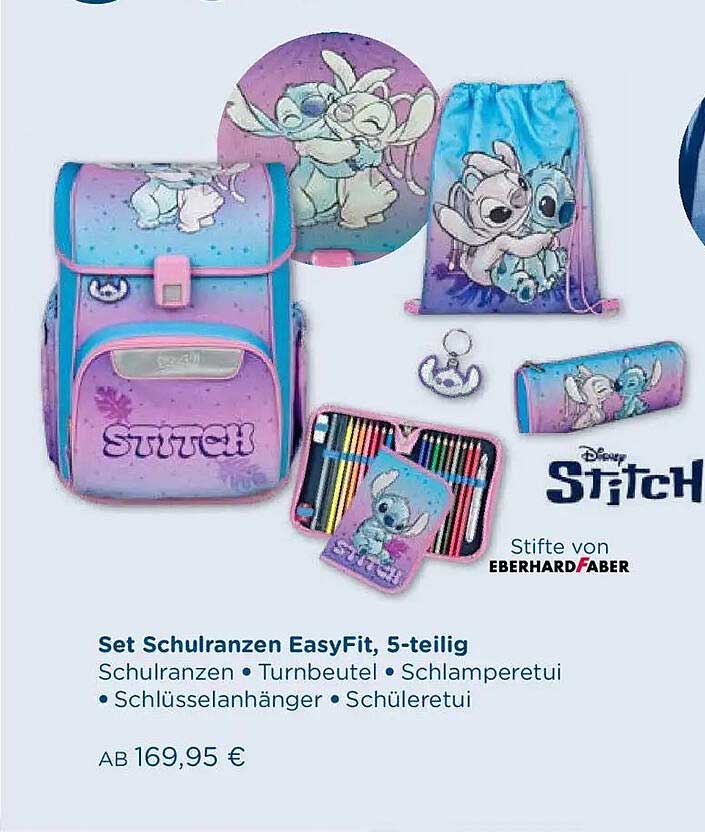 Set Schulranzen EasyFit, 5-teilig