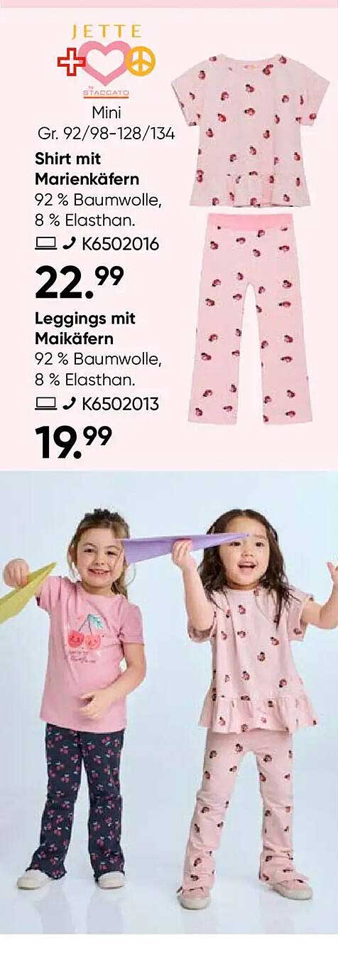 Shirt mit Marienkäfern